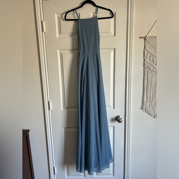 Lulu’s Mythical Kind of Love Dress | Slate Blue | Size Small - Picture 7 of 7